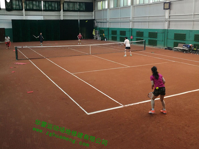 紅土網(wǎng)球場地設計施工