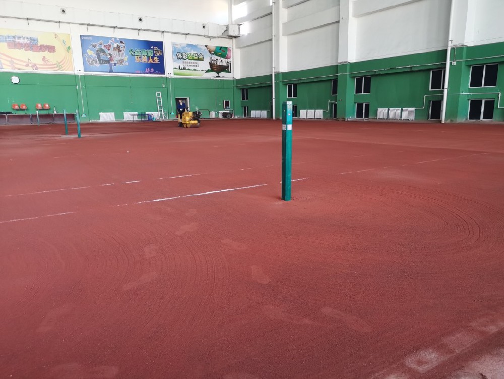 紅土網(wǎng)球場(chǎng)地永久線施工工藝