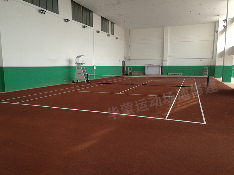 熱烈祝賀蘭州保利領(lǐng)秀山紅土網(wǎng)球場竣工