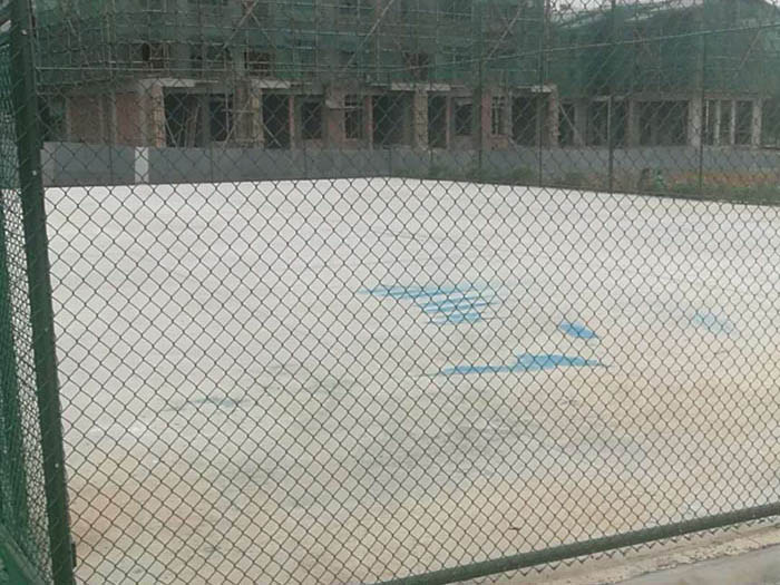 好消息——華蒙運動場地公司進駐成都老龍利花森林公園施工現(xiàn)場 即將開工啦